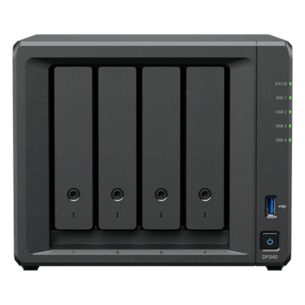 Dispositivo de Protección de Datos / 14.5 TB Capacidad de Respaldo / RAID 5 con 4 HDD de 8 TB / RAID 1 con 2 SSD de 400 GB / Puerto 10 GbE / Inmutabilidad Anti-Ransomware