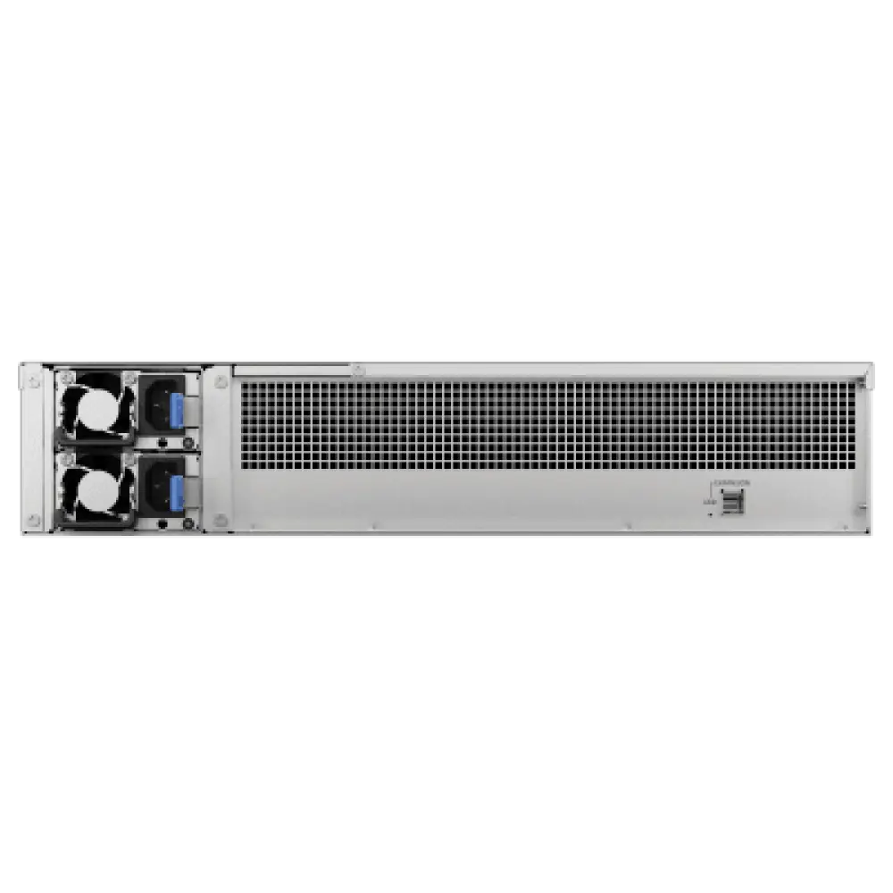Unidad de Expansión Rack / 12 Bahías SATA 3.5"/2.5" / Intercambio en Caliente / Fuente Redundante / 2U / 4 Ventiladores 80 mm