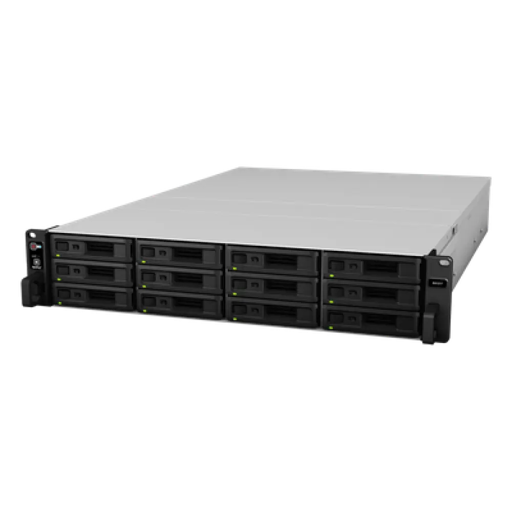 Unidad de Expansión NAS / 12 Bahías / SATA 3.5" y 2.5" / Intercambio en Caliente / Expansión RAID en Línea / Fuentes Redundantes Opcionales
