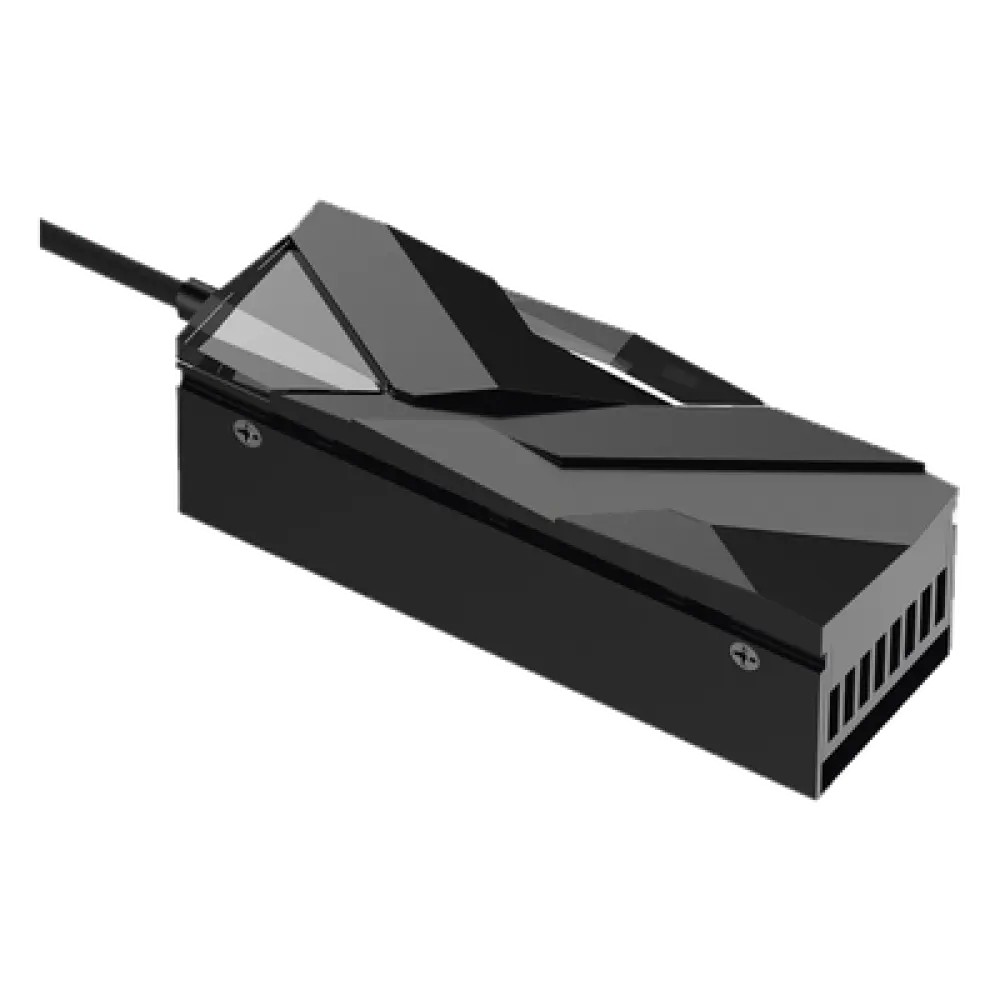 Disipador Activo M.2 / Reducción ≤30°C / Ventilador PWM 4 Pines / Aluminio / 73 x 22 x 9 mm