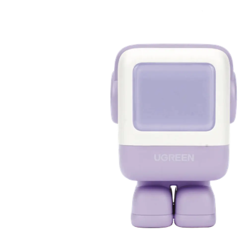 Cargador de Escritorio / 65W / 3 Puertos / 2 USB-C + 1 USB-A / PD 3.0 / QC 4.0 / GaN II / Pantalla LED