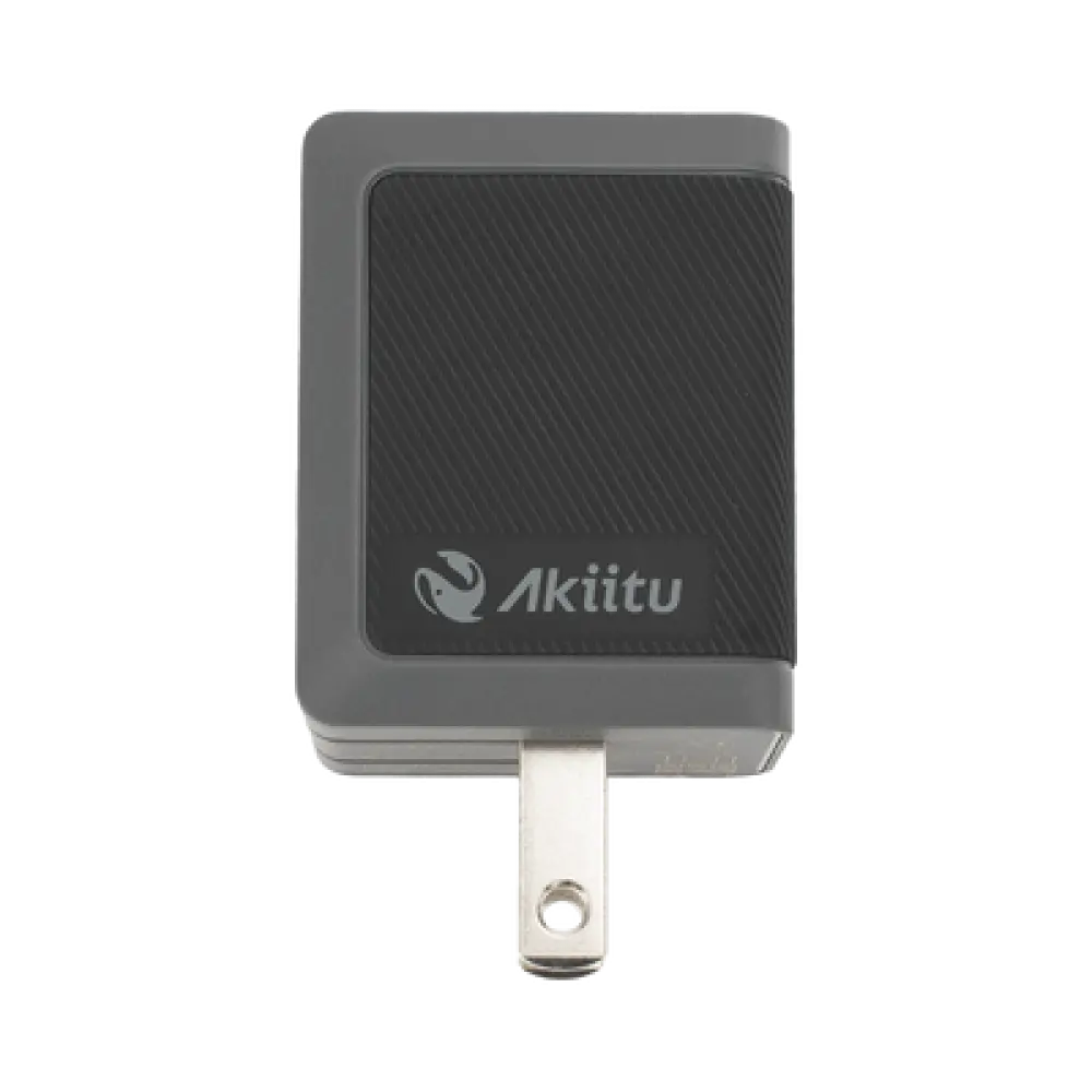 Cargador GaN III / 35W Total / USB-C PD 35W + USB-A 22.5W / Carga Simultánea / Enchufe Plegable / 6 Capas de Protección