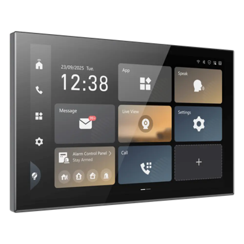 Monitor Táctil IP / 10.1" Full HD+ / Android 14 / Wi-Fi 6 / PoE / Audio Dual / Gestión Unificada