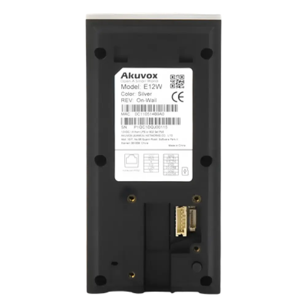 Videoportero IP / Wi-Fi / PoE / 2 Megapixel / IP65 / NFC / Bluetooth / Control de Acceso 1 Puerta / SIP / ONVIF