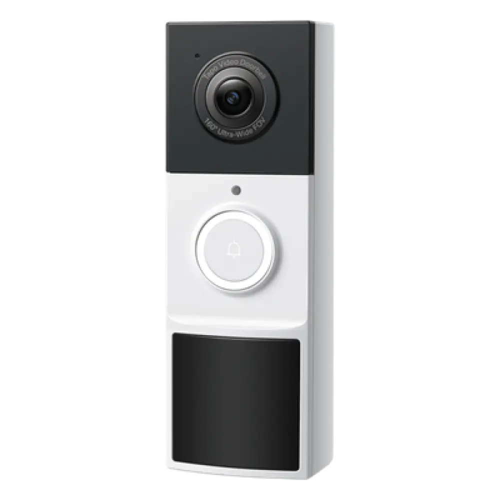 Videoportero IP Inalámbrico / 2K 3 Megapixel / 160° DFOV / Batería 6400 mAh / Detección IA Personas-Vehículos / Visión Nocturna Color / Audio Bidireccional