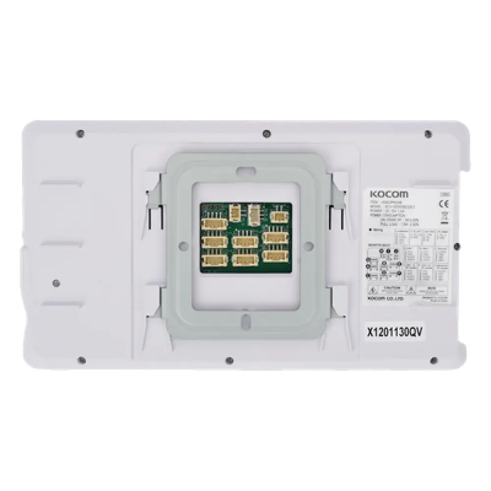 Monitor de Videoportero / 7 Pulgadas / 2 Frentes de Calle / Montaje en Superficie / 15 VCD