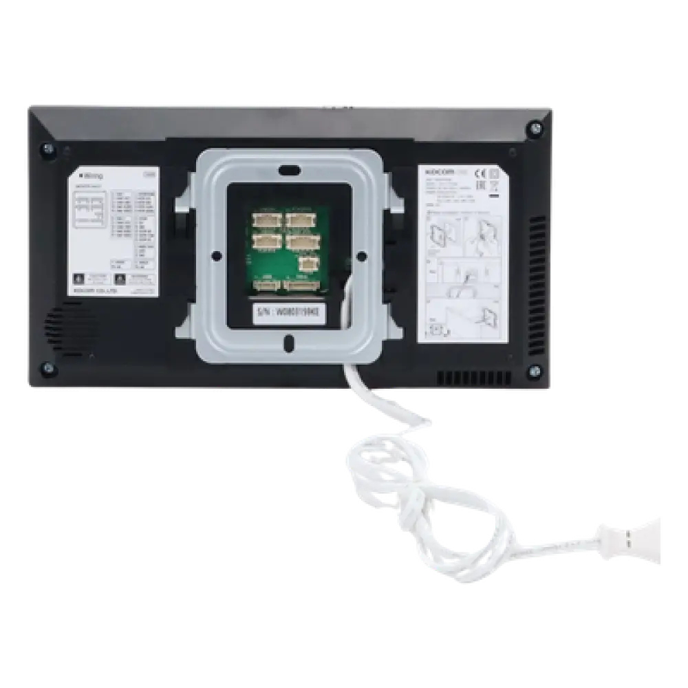 Monitor LCD Táctil / 7 Pulgadas / Full HD 1080p / CCTV TVI AHD CVI / 2 Frentes de Calle / 4 Monitores / 100 m (328.1 ft) / 32 Cortes de Imagen