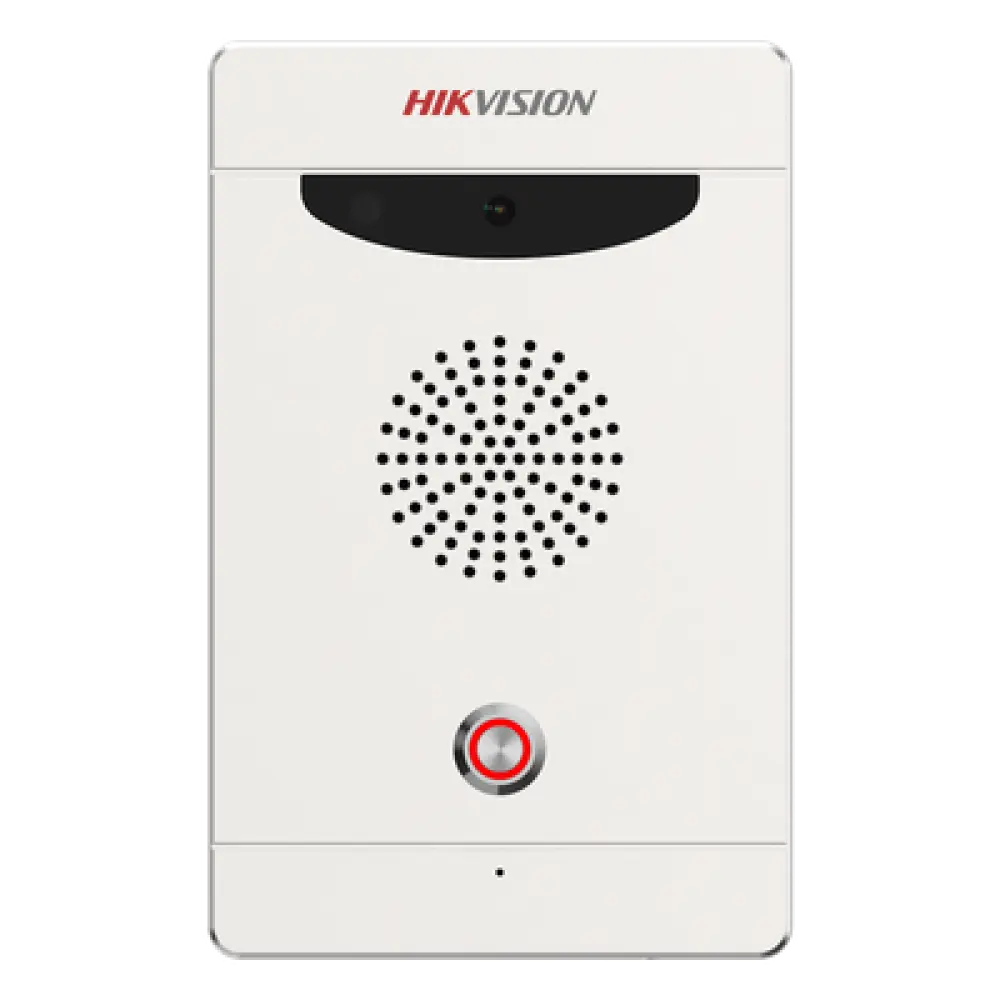 Estación de Alarma de Pánico con Video / 2 Megapixel / Audio Bidireccional / PoE / IP65 e IK08 / 99° de Ángulo de Visión