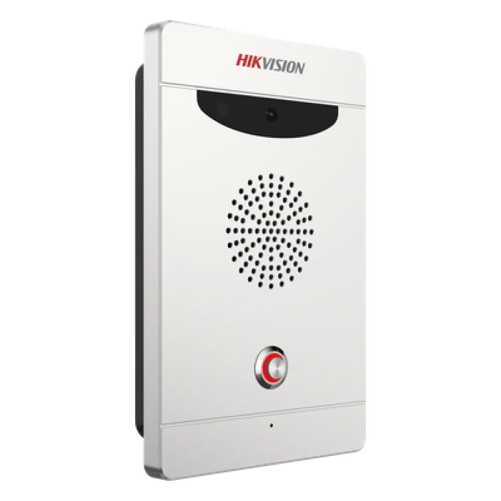 Estación de Alarma de Pánico con Video / 2 Megapixel / Audio Bidireccional / PoE / IP65 e IK08 / 99° de Ángulo de Visión