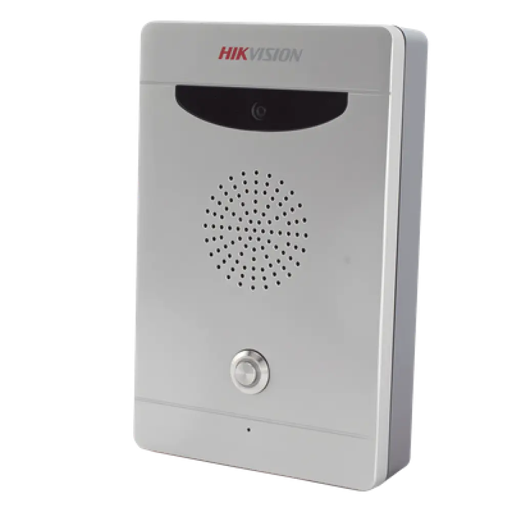 Estación de Alarma de Pánico con Video / 2 Megapixel / Audio Bidireccional / PoE / IP65 e IK08 / 99° de Ángulo de Visión
