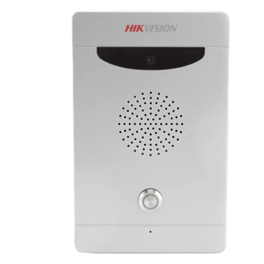 Estación de Alarma de Pánico con Video / 2 Megapixel / Audio Bidireccional / PoE / IP65 e IK08 / 99° de Ángulo de Visión