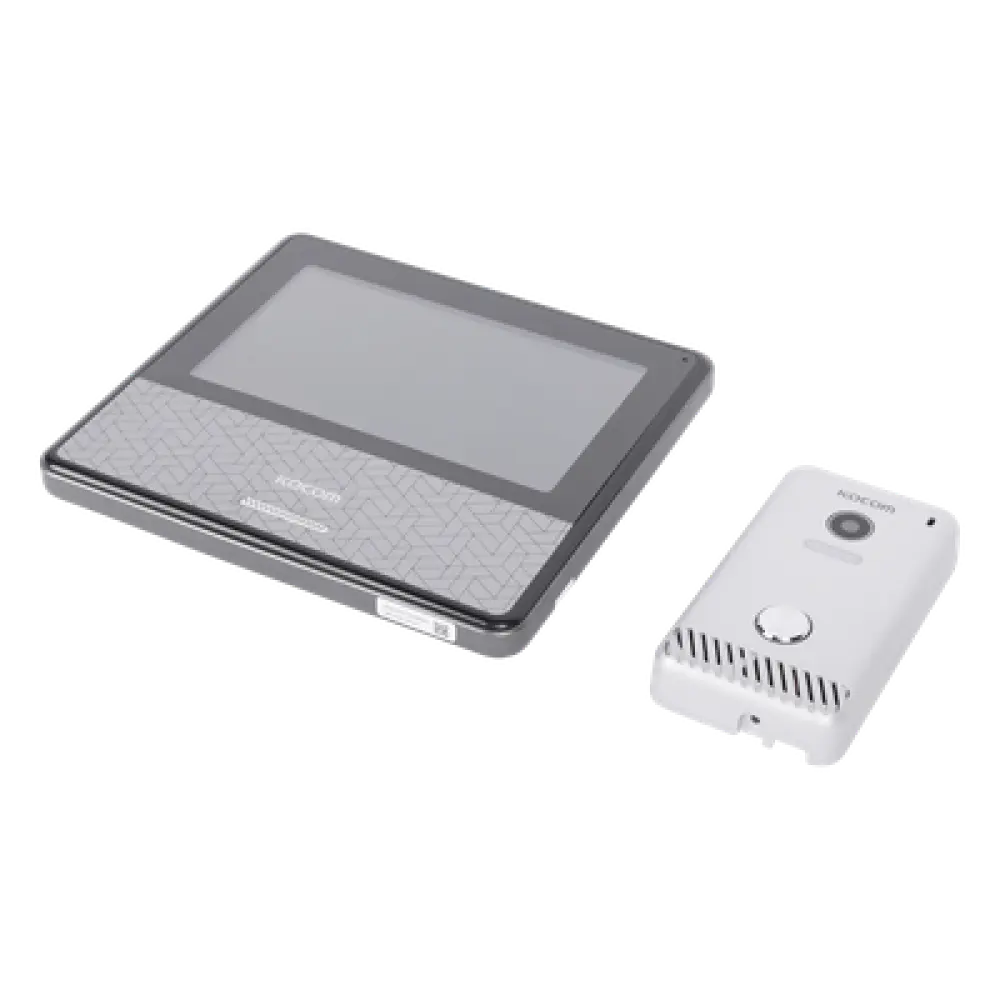 Kit de Videoportero IP / Monitor Wi-Fi / Apertura Remota por App / Alimentación 110 VCA / Diseño Compacto