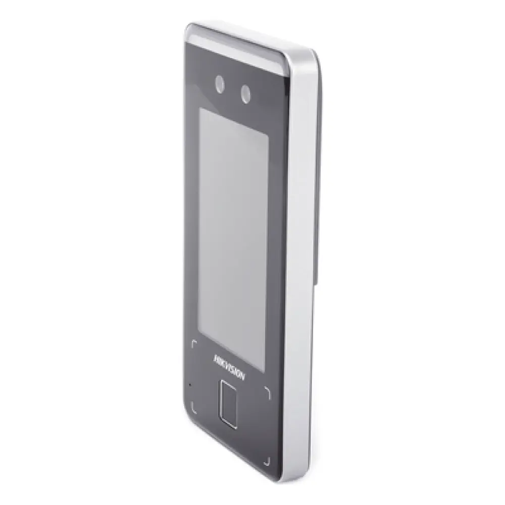 Terminal de Reconocimiento Facial / Pantalla Táctil 4.3 pulgadas / Wi-Fi / IP65 / Alcance 0.3 a 1.5 m (0.98 a 4.92 ft) / 3,000 Usuarios / 150,000 Eventos / WDR / QR / Videoportero