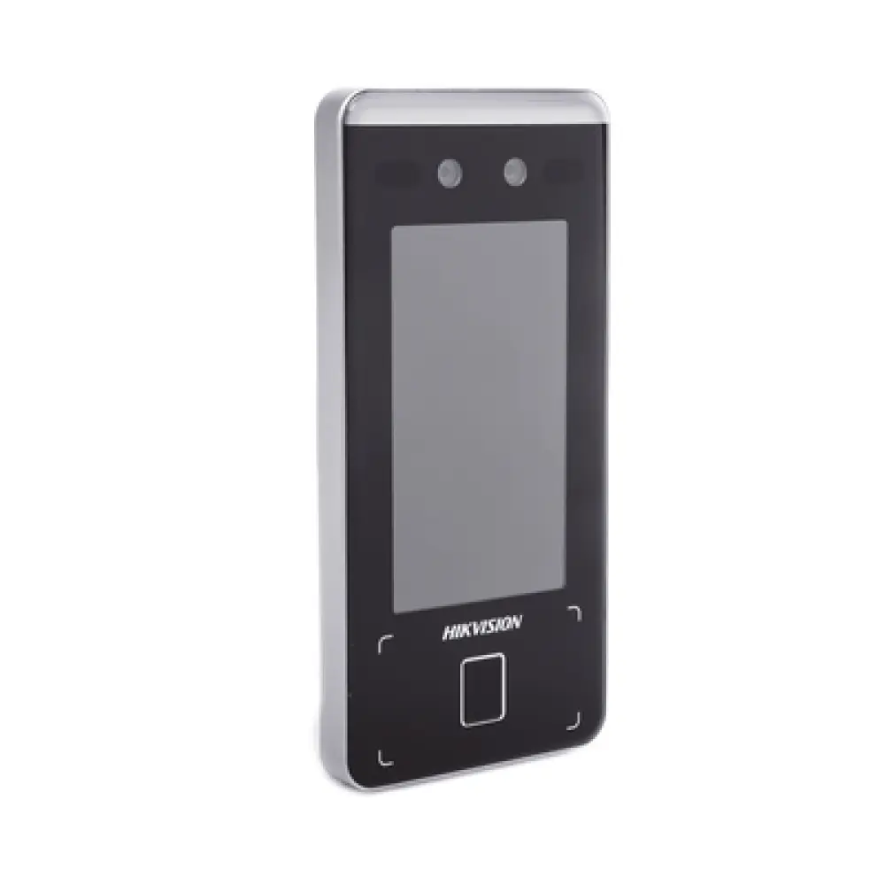 Terminal de Reconocimiento Facial / Pantalla Táctil 4.3 pulgadas / Wi-Fi / IP65 / Alcance 0.3 a 1.5 m (0.98 a 4.92 ft) / 3,000 Usuarios / 150,000 Eventos / WDR / QR / Videoportero