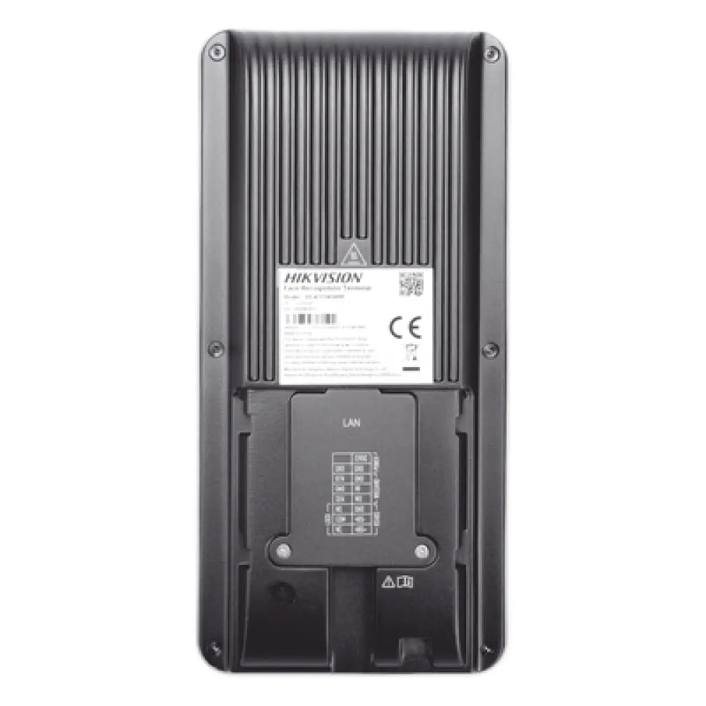 Terminal de Reconocimiento Facial / Pantalla Táctil 4.3 pulgadas / Wi-Fi / IP65 / Alcance 0.3 a 1.5 m (0.98 a 4.92 ft) / 3,000 Usuarios / 150,000 Eventos / WDR / QR / Videoportero