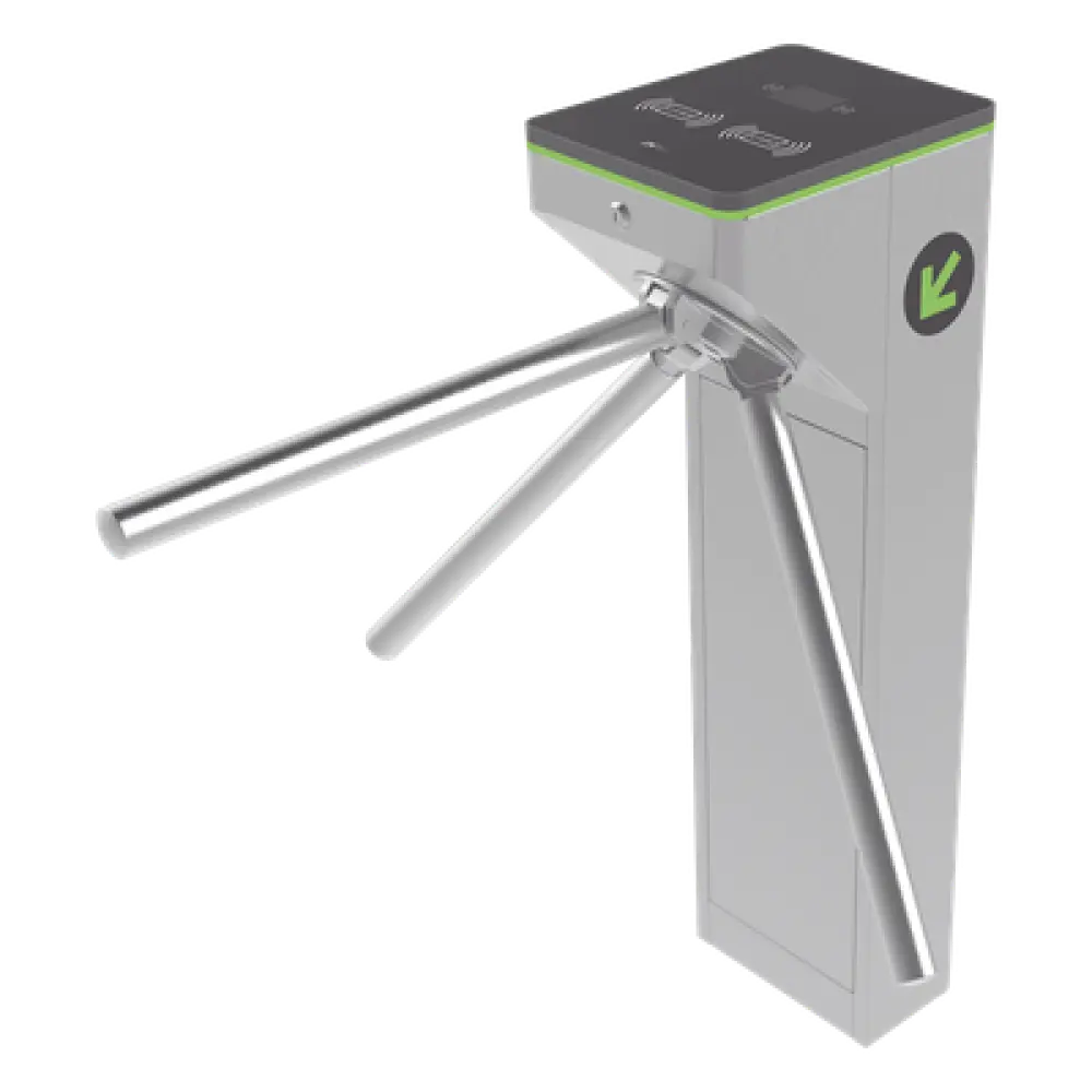 Torniquete Trípode / Acero Inoxidable SUS304 / 25 Personas/min / 2 Millones de Ciclos / Bidireccional / LED / 2.62 x 2.46 x 3.12 ft