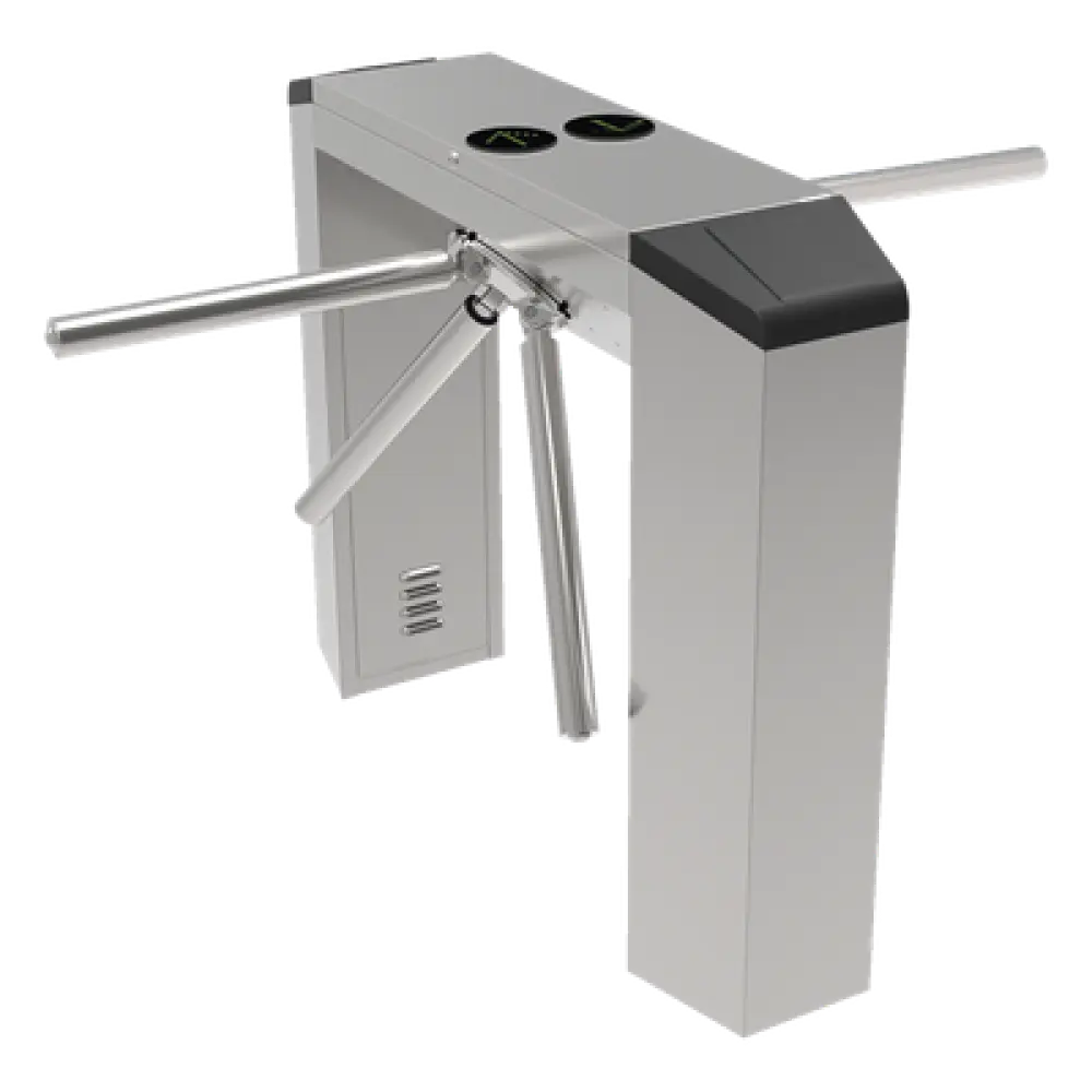 Torniquete Industrial / Acero Inoxidable / Bidireccional / 1200x280x980mm / 550mm Ancho Pasaje / 5,000,000 Ciclos / 3.9x0.9x3.2 pies