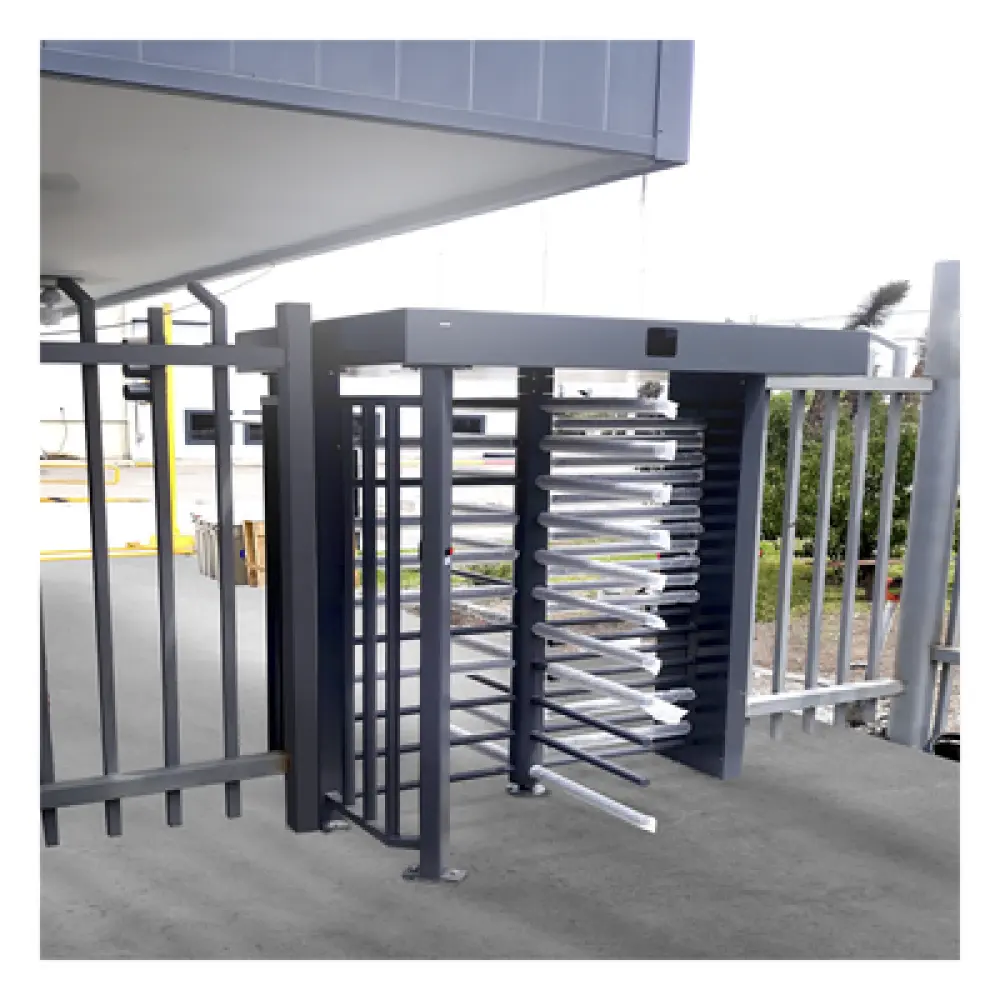 Torniquete de Cuerpo Completo / 4 Ejes de Seguridad / Rotación 90° / 25 Personas/minuto / Interior/Exterior / Acero 2 mm / 110 VCA / 6.5 A