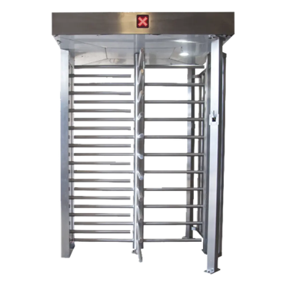 Torniquete de Cuerpo Completo / 4 Ejes de Seguridad / Acero Inoxidable 304 / Interior/Exterior / 25 Personas/min / Bidireccional / 110 VCA