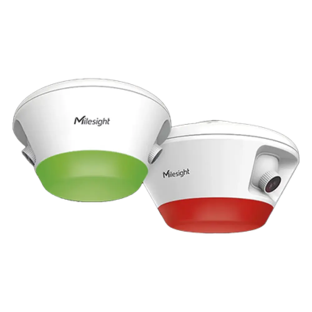 Sensor de Ocupación de Aparcamiento con IA / Doble Lente / 6 Espacios / Precisión 99.9% / Indicador Multicolor / Reconocimiento de Matrícula