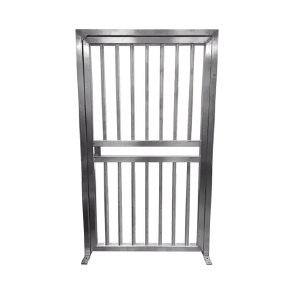 Puerta Lateral para Torniquetes / Acero Inoxidable 304 / 1350 x 2316 mm / 4.43 x 7.6 pies / Compatible con Cierres Magnéticos