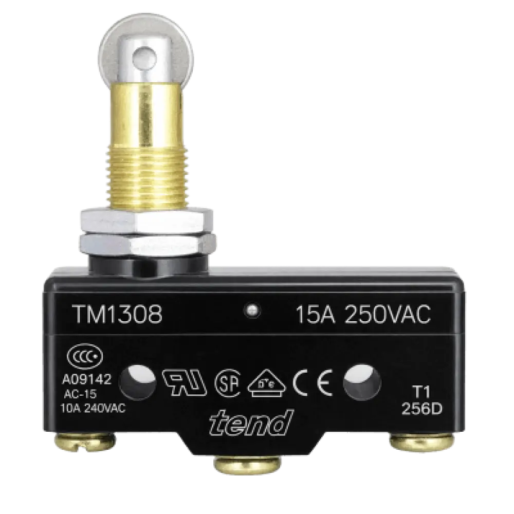 Limit Switch para Torniquete / Detección de Posición / 15A / -15°C a +80°C / 500,000 Ciclos / IP para Ambientes Extremos