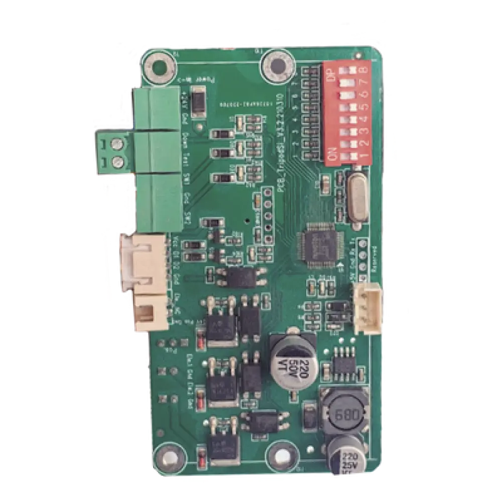 Tarjeta de Control de Acceso / 2 Entradas Pulso Seco / 2 Salidas Solenoide / 24V DC / Dipswitch Configurable / Compatible DS-K3H4420-120 y DS-K3H4410-120