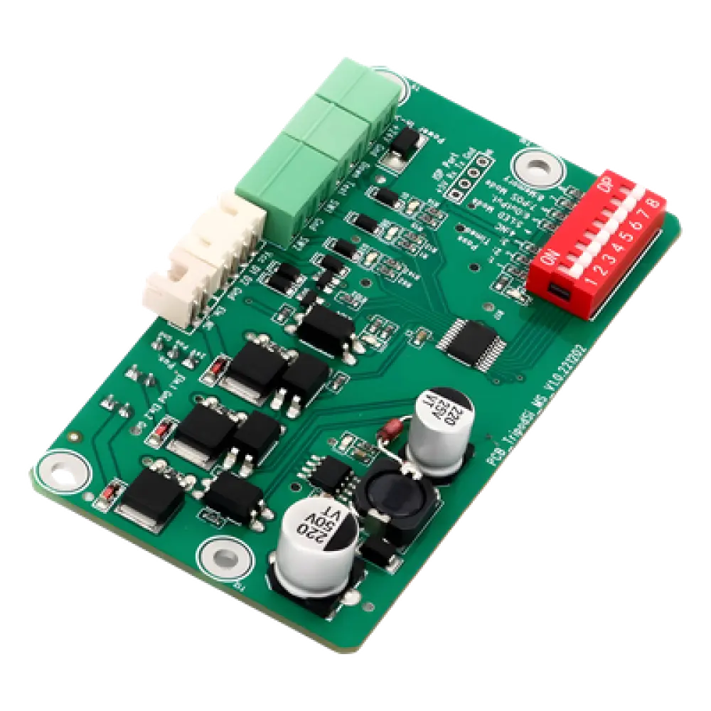 Tarjeta de Control de Acceso / 2 Entradas Pulso Seco / 2 Salidas Solenoide / 24V DC / Dipswitch Configurable / Compatible DS-K3H4420-120 y DS-K3H4410-120