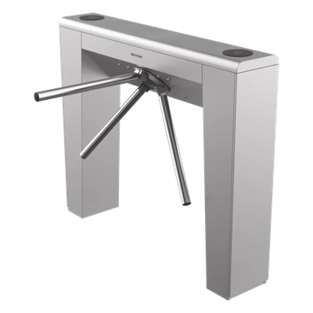 Torniquete Trípode Bidireccional / Acero Inoxidable / 2,000,000 Ciclos MCBF / LEDs Direccionales / Interior y Exterior / 110-220 VCA