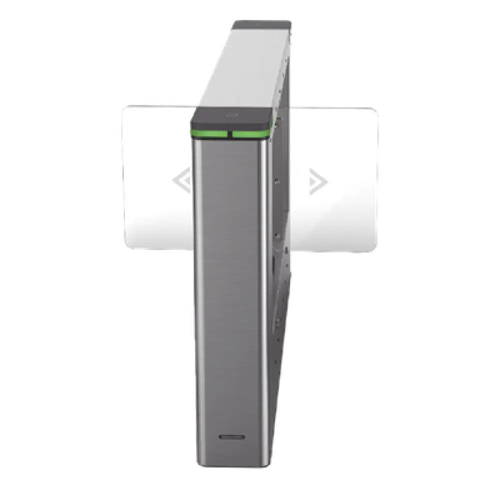 Torniquete Swing Central / Expansión de Carriles / TCP/IP iVMS-4200 / Carril 90 cm (35.4 in) / 6,000,000 MCBF / 12 Pares IR / Acero Inoxidable SUS304 / IP54
