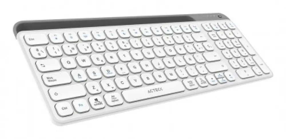 Teclado Inalámbrico Multidispositivos AC-940115 INSPIRE TREK TI747  Acteck Elite Series Bluetooth 5.1 - Dongle 2.4 MHz