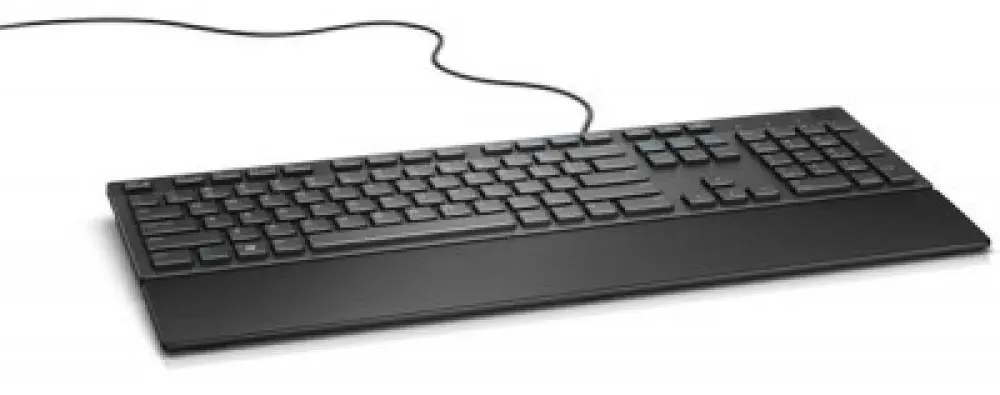 Teclado DELL 580-ADRC - USB, Negro, Alámbrico, En Español