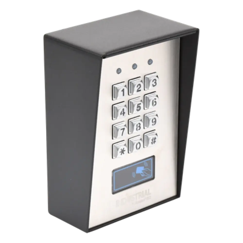 Teclado de Control de Acceso / 3 Métodos de Acceso / 1,200 Usuarios / 3 Relés / Salida Wiegand / Antivandálico / Lector de Proximidad