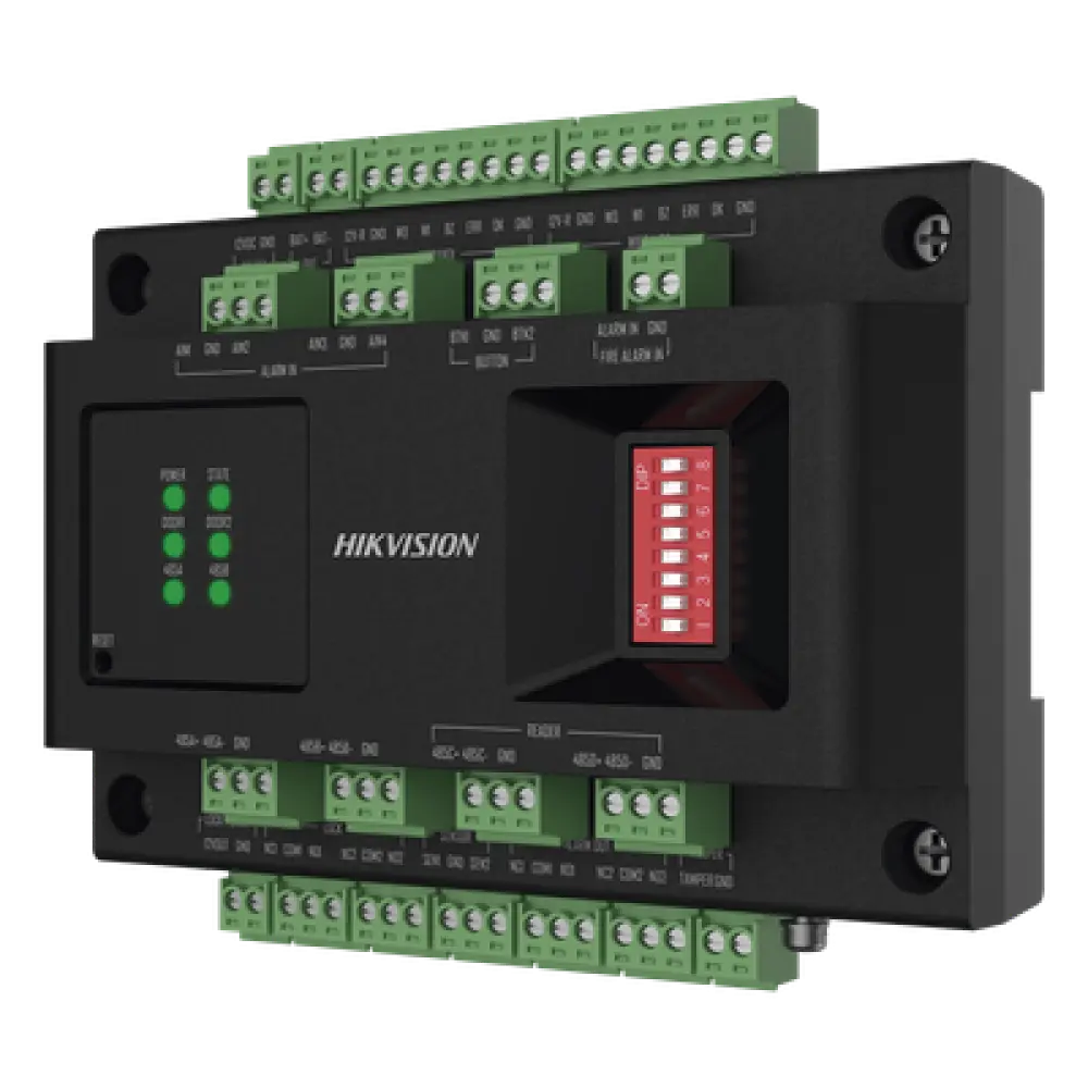 Expansor de Control de Acceso / 2 Puertas / Comunicación RS-485 / 4 Entradas y 2 Salidas Auxiliares / 12V DC / -10°C a 55°C