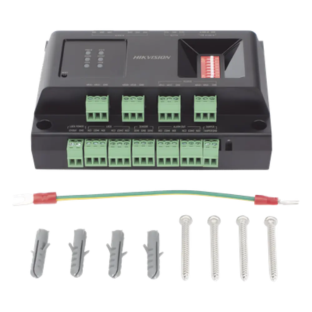 Expansor de Control de Acceso / 2 Puertas / Comunicación RS-485 / 4 Entradas y 2 Salidas Auxiliares / 12V DC / -10°C a 55°C