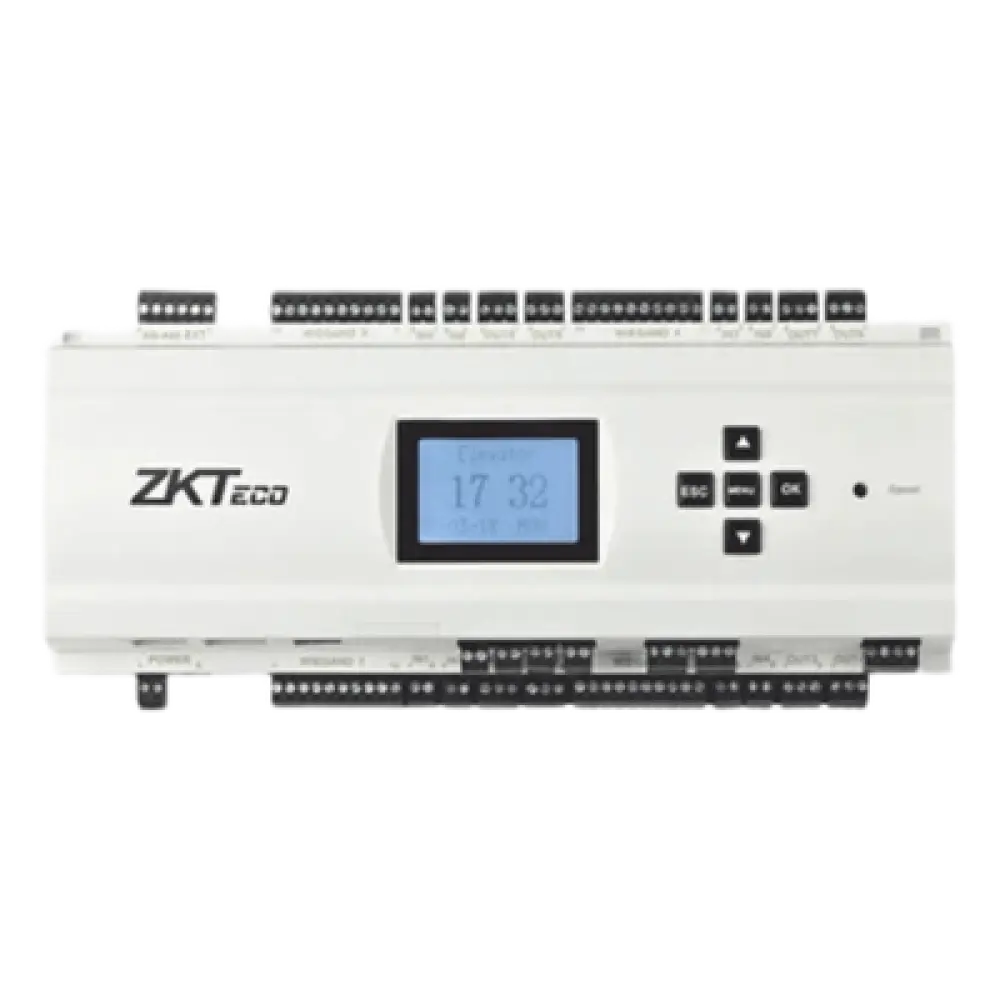 Controlador de Acceso para Elevadores IP / 10 Pisos Expandible a 58 / 3,000 Huellas / 30,000 Tarjetas / TCP-IP RS485