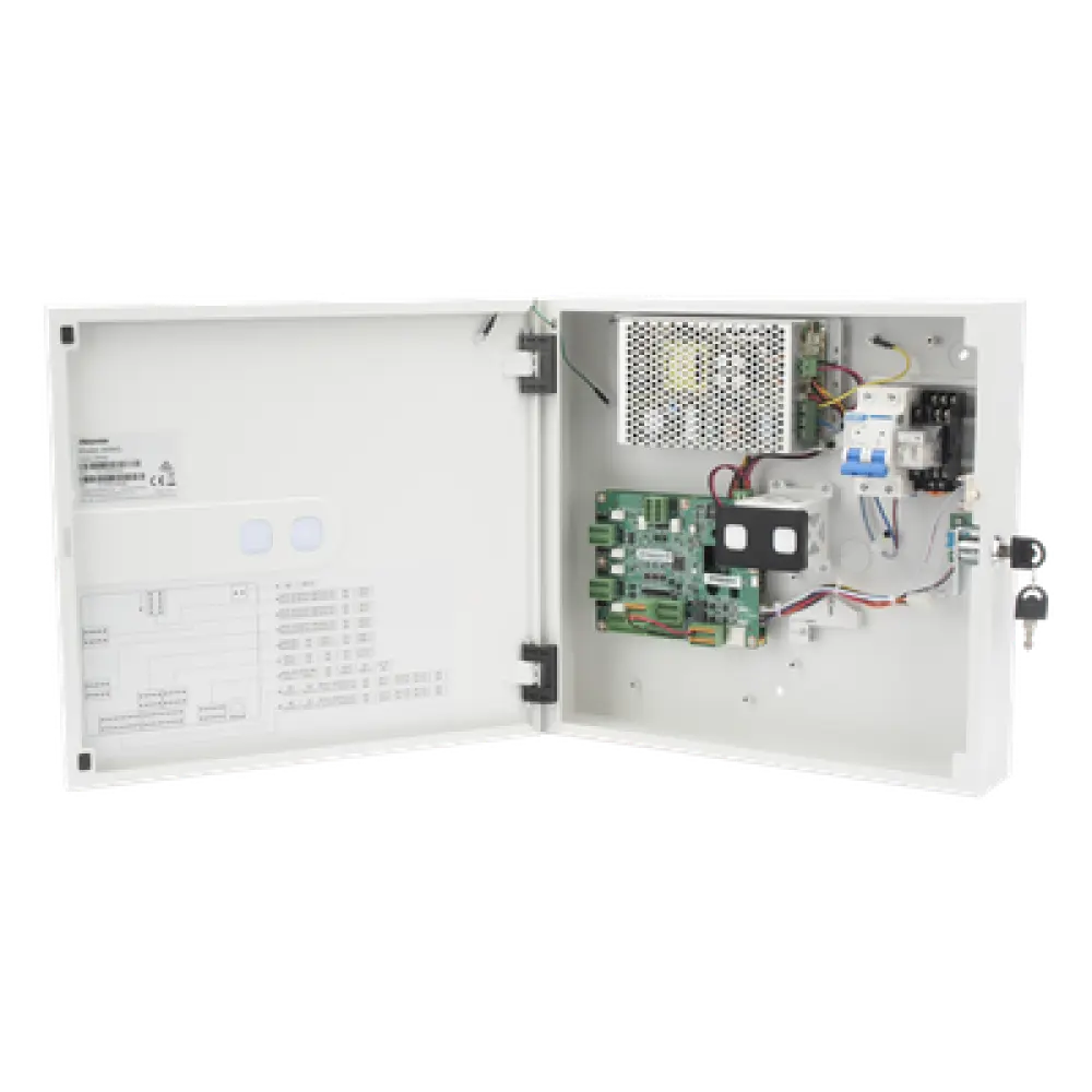 Controlador de Acceso IP / 4 Puertas / Gestión 100% en la Nube / 50,000 Tarjetas / Anti-Passback / Batería de Respaldo / Compatible Wiegand