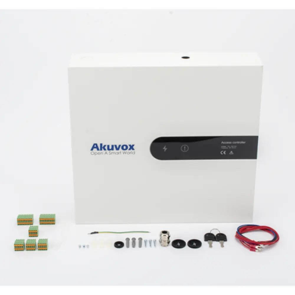 Controlador de Acceso IP / 4 Puertas / Gestión 100% en la Nube / 50,000 Tarjetas / Anti-Passback / Batería de Respaldo / Compatible Wiegand