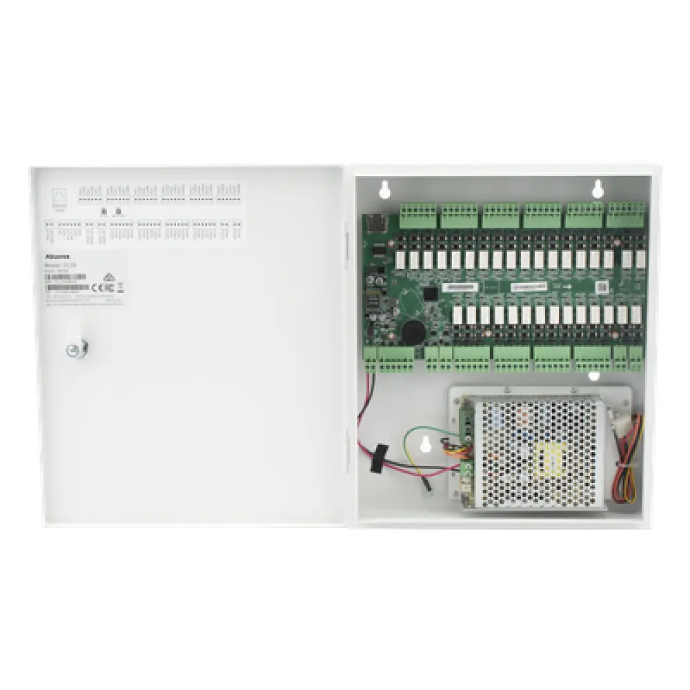 Controlador de Elevador IP / 32 Pisos / Gestión en la Nube / Wiegand 26/34 / PoE / 20,000 Tarjetas / 100,000 Eventos
