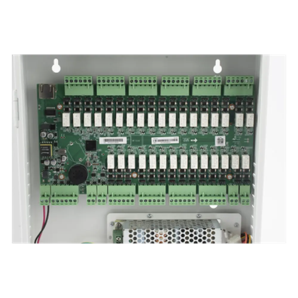 Controlador de Elevador IP / 32 Pisos / Gestión en la Nube / Wiegand 26/34 / PoE / 20,000 Tarjetas / 100,000 Eventos