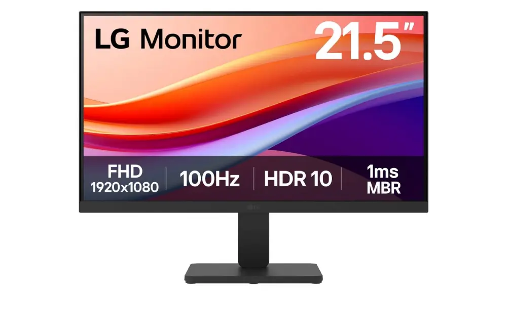 MONITOR LG 21.5 22U401A-B.AWMQ - Resolución 1920 x 1080 FHD, 21.5 pulgadas, 1ms