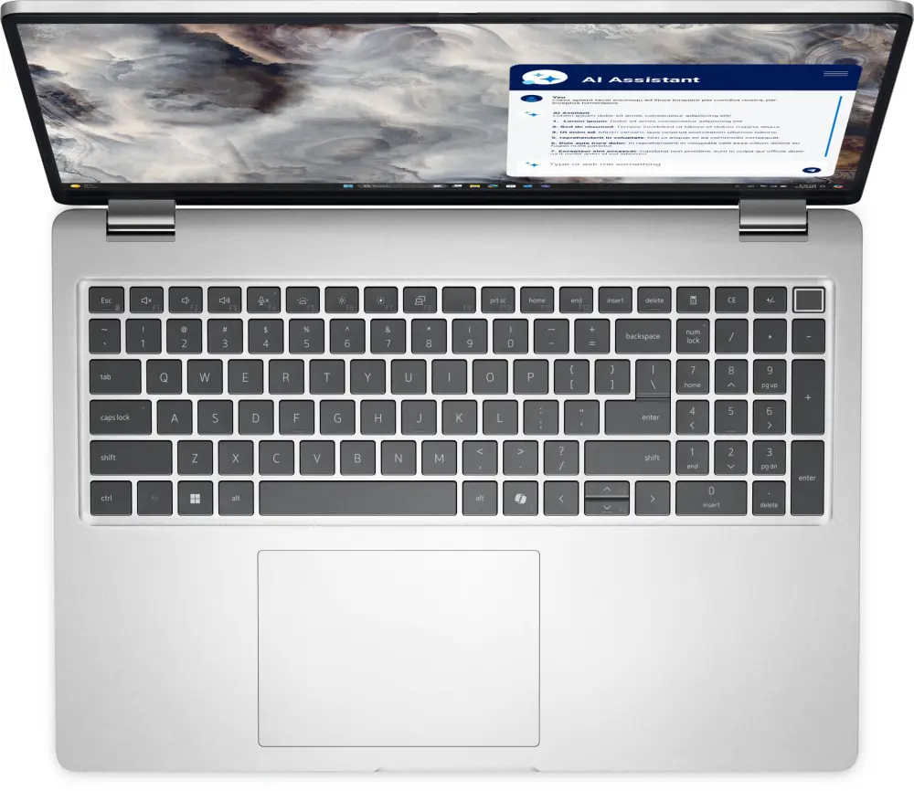 NB DELL PRO 16 (PC16250) Ultra 7 255U (5.2 GHz - 12 Cores, 12 TOPS NPU), 16 GB, 512GB, W 11 Pro. Garantía 3 años, Silver, PC16250_U7ARL16512WPs_3WR XF5PC