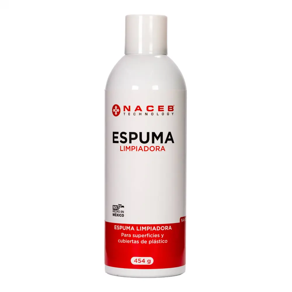 LIMPIADOR ESPUMA NACEB NA-0826 454 GRMS -