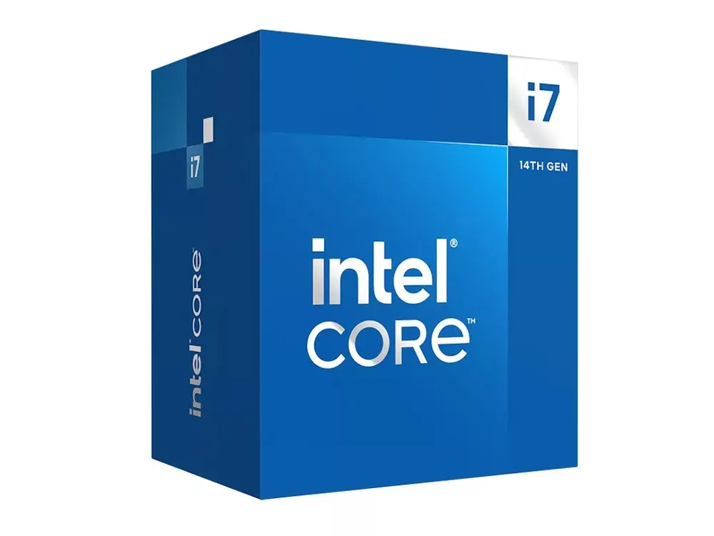 Procesador Intel® Core™ i7-14700 de 5.4 GHz Max Turbo - 20 Core, 33Mb Cache con Gráficos y disipador.(MOTHERBOARD LGA 1700 - CHIPSET 600 Y 700)