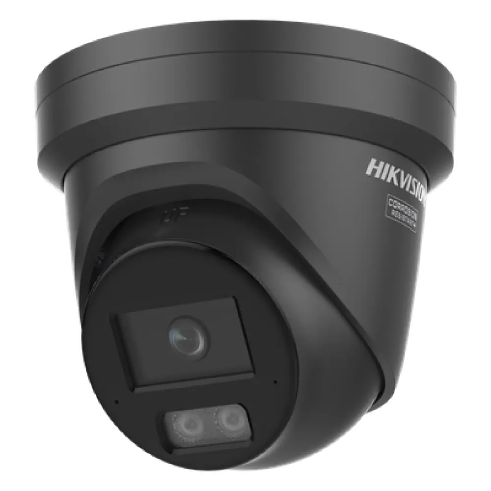 Turret IP / 6 Megapixel / Lente 2.8 mm / 30 m IR + Luz Blanca / 98 ft / 2 Micrófonos / IP67 NEMA 4X / WDR 130 dB / AcuSense 3.0 / AcuSeek