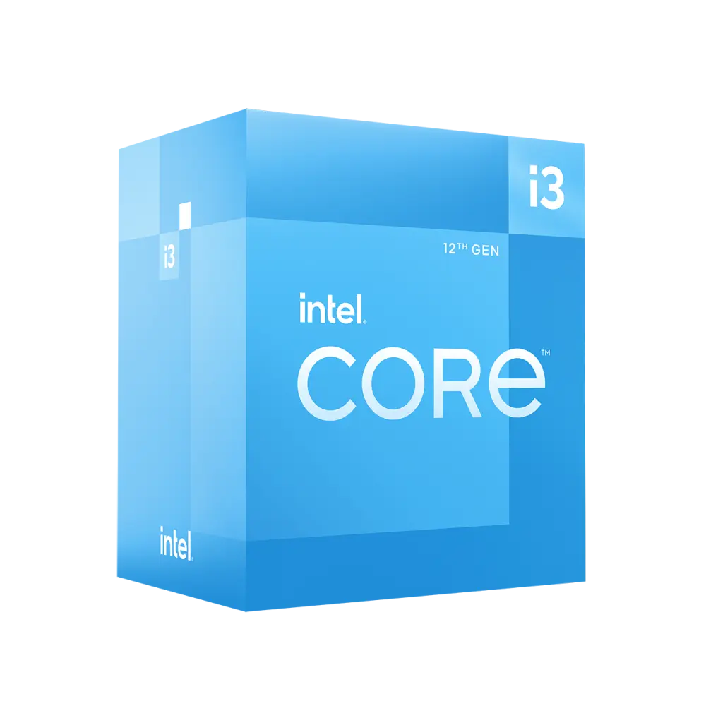 Procesador Gaming Intel® Core™ i3-12100 3.30GHz - 4 núcleos, Socket LGA 1700, 12 MB Caché con Grafica Integrada y disipador.(MOTHERBOARD CHIPSET 600)