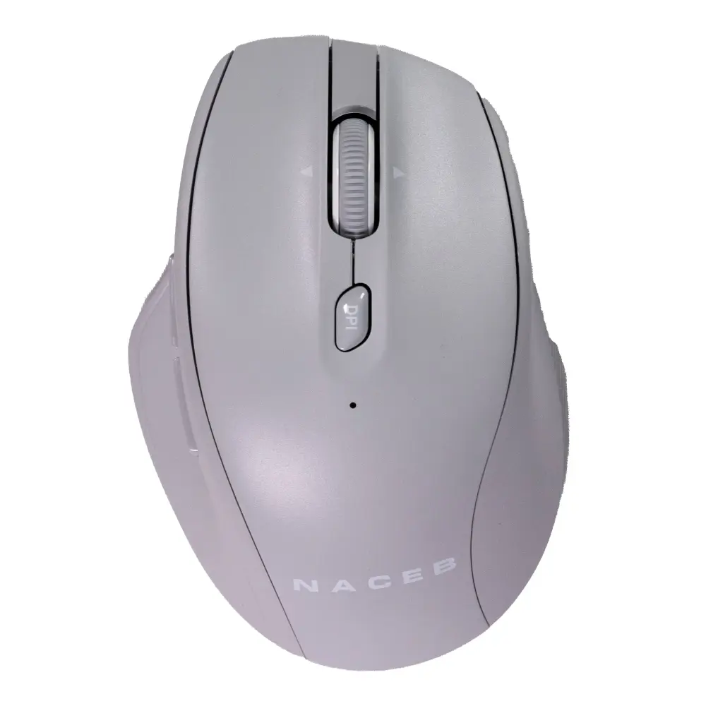 Naceb Mouse Inal Dual Mode 2.4G+Bt Gris Na-0139G -