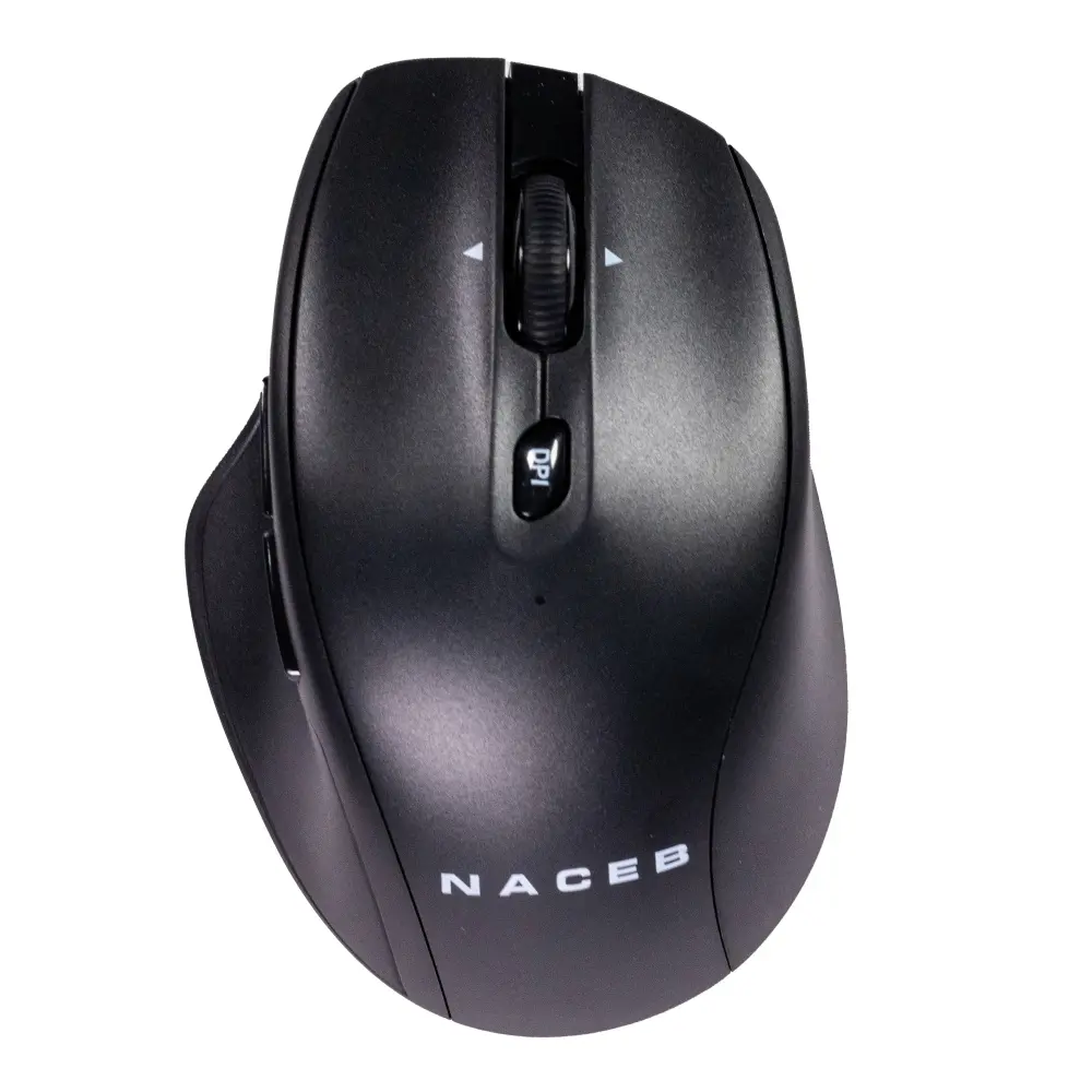 Naceb Mouse Inal Dual Mode 2.4G+Bt Negro Na-0139N -