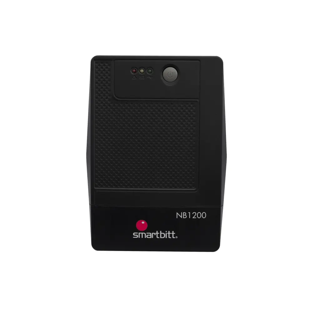 No-Break SMARTBITT - 1200 VA, 600 W, Negro, Hogar y Oficina