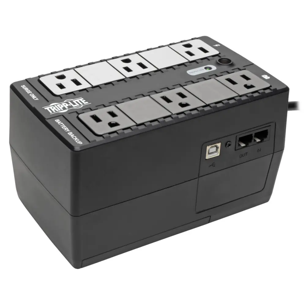 No-Break TRIPP-LITE INTERNET 350U - 350 VA, 180 W, Negro, Hogar y Oficina